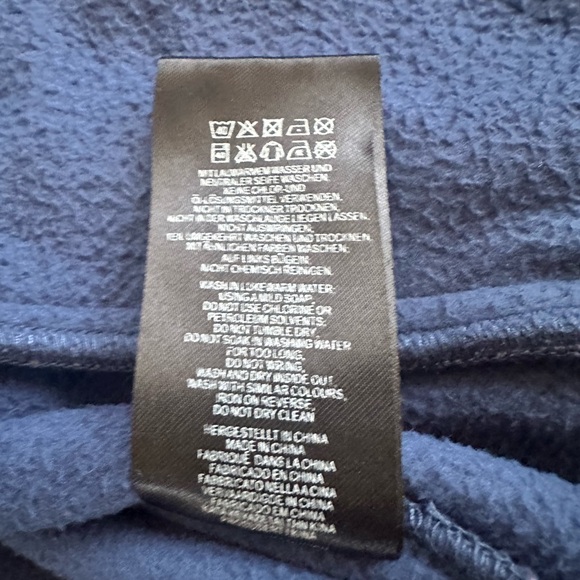 BMW Logo Women’s Full Zip Jacket – Blue Fleece Sweatshirt sz Medium fitted - Picture 11 of 12